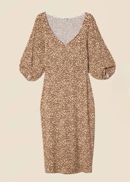 Lora Dress - BROWN
