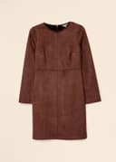 ALINA DRESS - BROWN