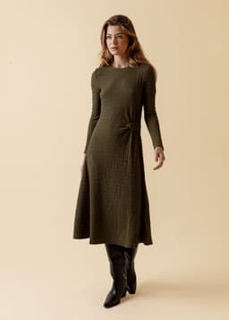 NATHALIE DRESS - GREEN
