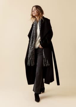 PHOEBE COAT - Black