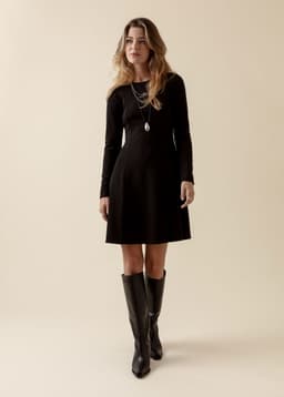CAROLYN DRESS - Black