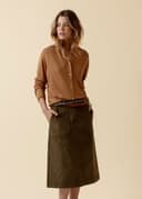 ALVA CARDIGAN - BROWN