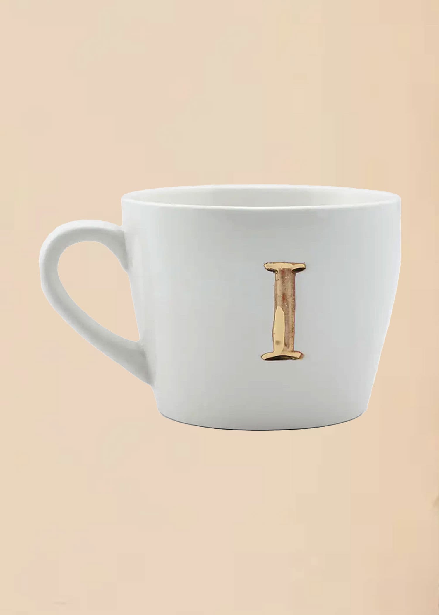 MO1 Mugg med bokstav - I NO - Indiska