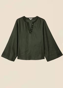 VIVI BLOUSE - GREEN