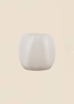 ALBA CANDLE HOLDER - WHITE