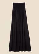 BELLA LONG SKIRT - Black