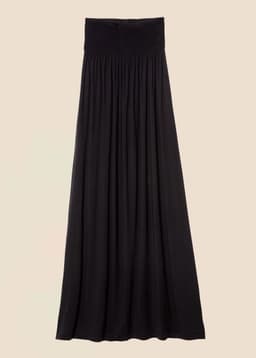 BELLA LONG SKIRT - Black