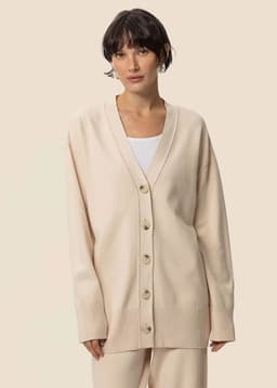 ANDREA CARDIGAN - OFFWHITE