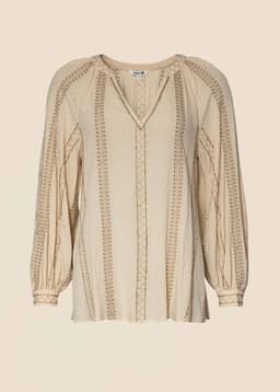 Taytum blouse - BEIGE