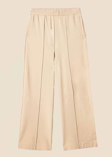 AMMIE Rette jerseybukser - Beige 1 - Indiska