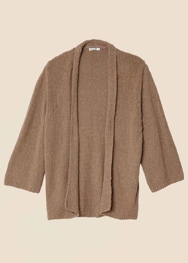 JULIA Neuletakki - Beige 1 - Indiska