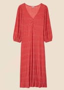IKA DRESS - CORAL