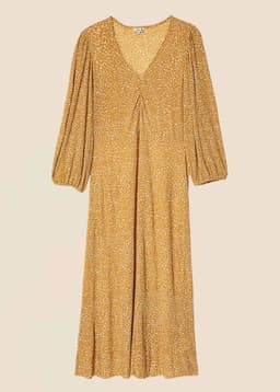 IKA DRESS - BROWN