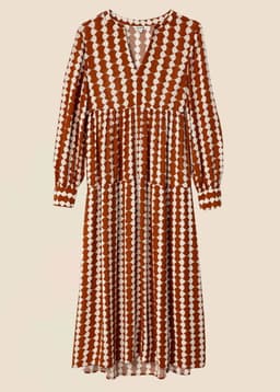 Frida dress 241 - Rust