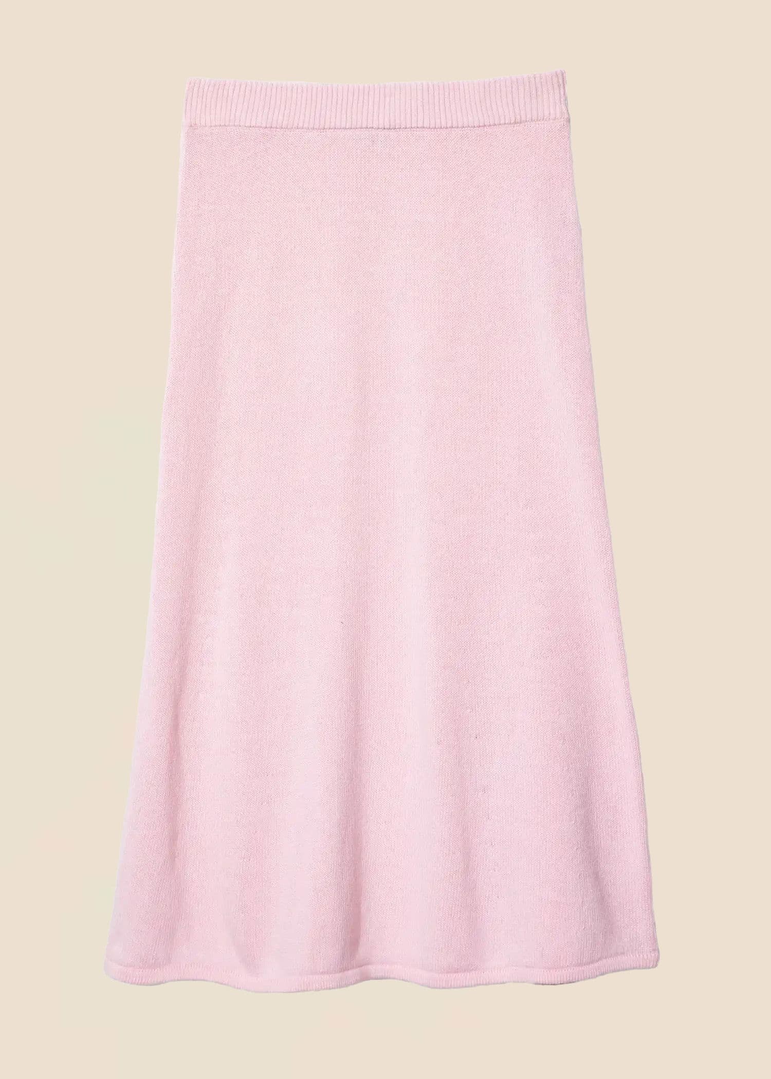 Lana Rosa strikket skjørt - Rosa 1 - Indiska