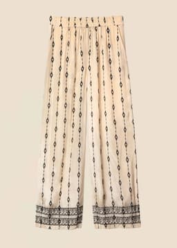SUDO PANT EMB - BEIGE