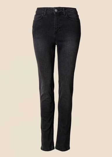 GRACE Jeans med smal passform - Grå 1 - Indiska