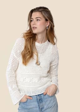 DENISE SWEATER - OFFWHITE