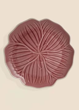FLOWER PLATE - PINK