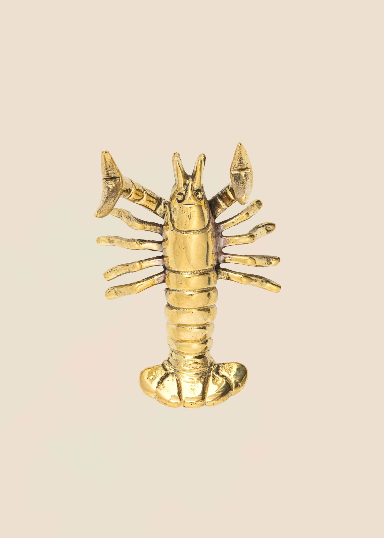 CRAWFISH Ravun muotoinen paikkakorttipidike - Kulta 3 - Indiska