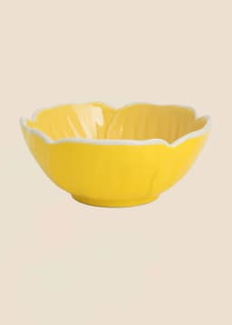 FLOWER BOWL - YELLOW