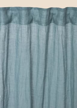 Lin Curtain - DustyBlue