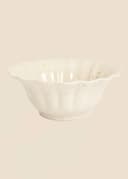 MATHILDA SCALLOP SALAD BOWL - CREMESPECKLED 