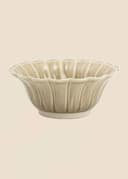 MATHILDA SCALLOP SALAD BOWL - BEIGE