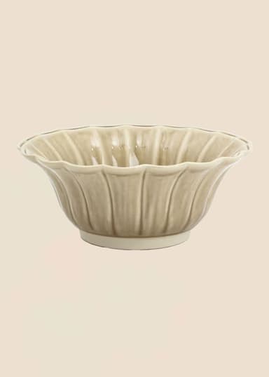 MATHILDA Bølgete, stor bolle - Beige 1 - Indiska
