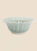 MATHILDA SCALLOP SALAD BOWL - DustyBlue