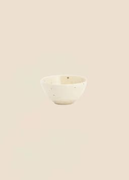 MATHILDA MINI BOWL - CREMESPECKLED