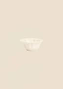 MATHILDA SCALLOP SMALL BOWL - CREMESPECKLED