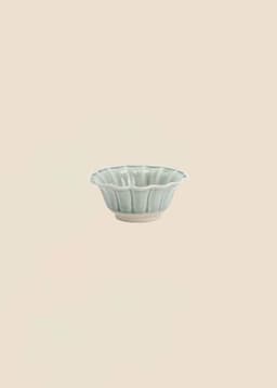 MATHILDA SCALLOP SMALL BOWL - DustyBlue