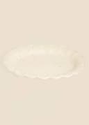 MATHILDA SCALLOP SERVING TRAY - CREMESPECKLED