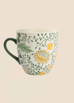 XL MUG - Flower yellow