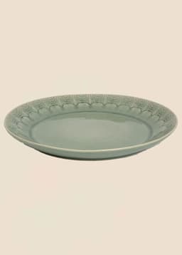 MATHILDA DECO SERVING TRAY - DustyBlue