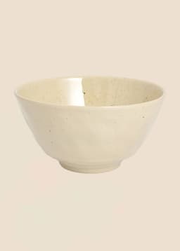 MATHILDA SALAD BOWL - CREMESPECKLED