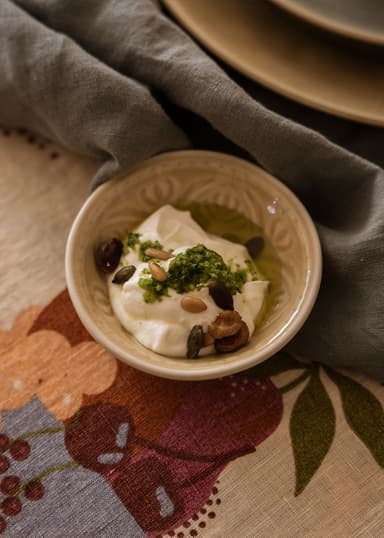 MASA Kuviollinen pikkukulho - Beige 1 - Indiska