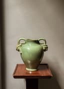 ANANT KNOT VASE - GREEN