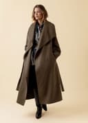 PHOEBE COAT - DKGREEN