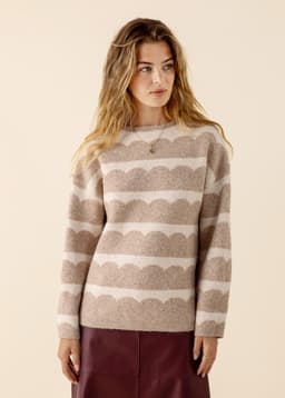 AMELIA SWEATER - BEIGE