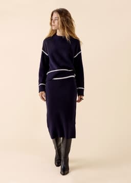 OTTILIA SKIRT - NAVY