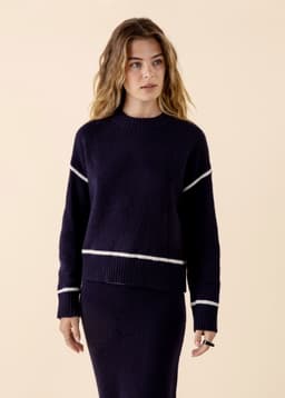 OTTILIA SWEATER - NAVY