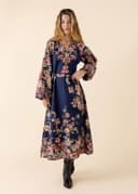 CORINE DRESS - BLUE