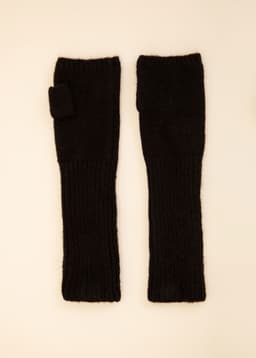 LINN WRIST WARMERS - Black