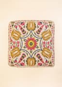 Printed Pouf - PINK