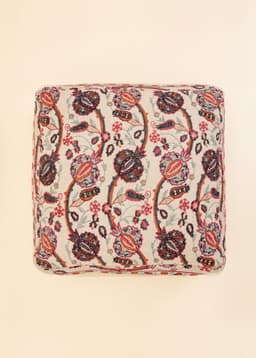 Printed Pouf - WINE