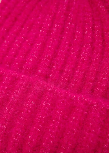 HEART Rosa stickad mössa - Rosa 2 - Indiska