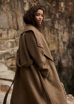 PHOEBE COAT - DKGREEN