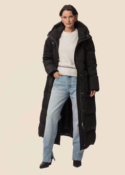 FROST LONG COAT - Black